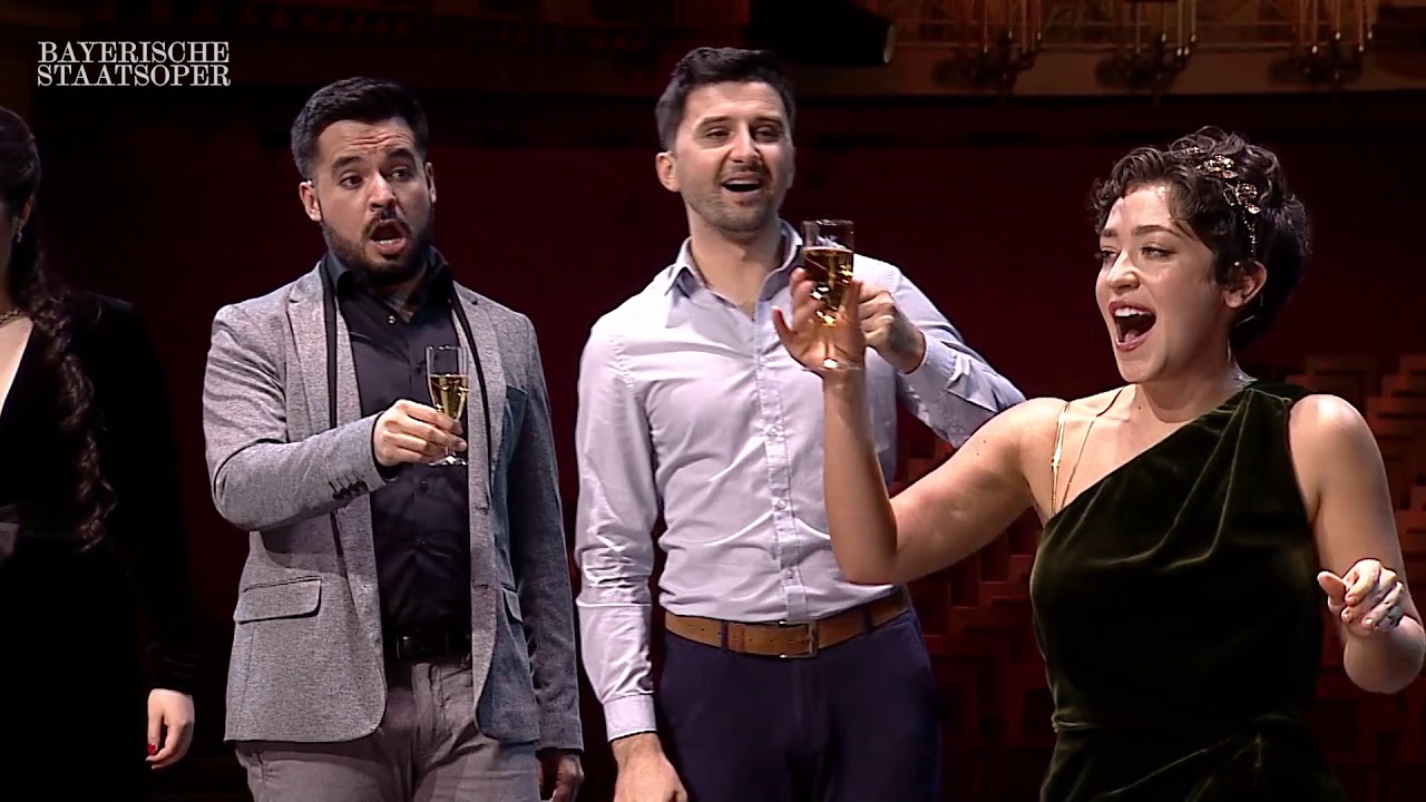 Silvestergruß 2020: Das Opernstudio der Bayerischen Staatsoper singt 