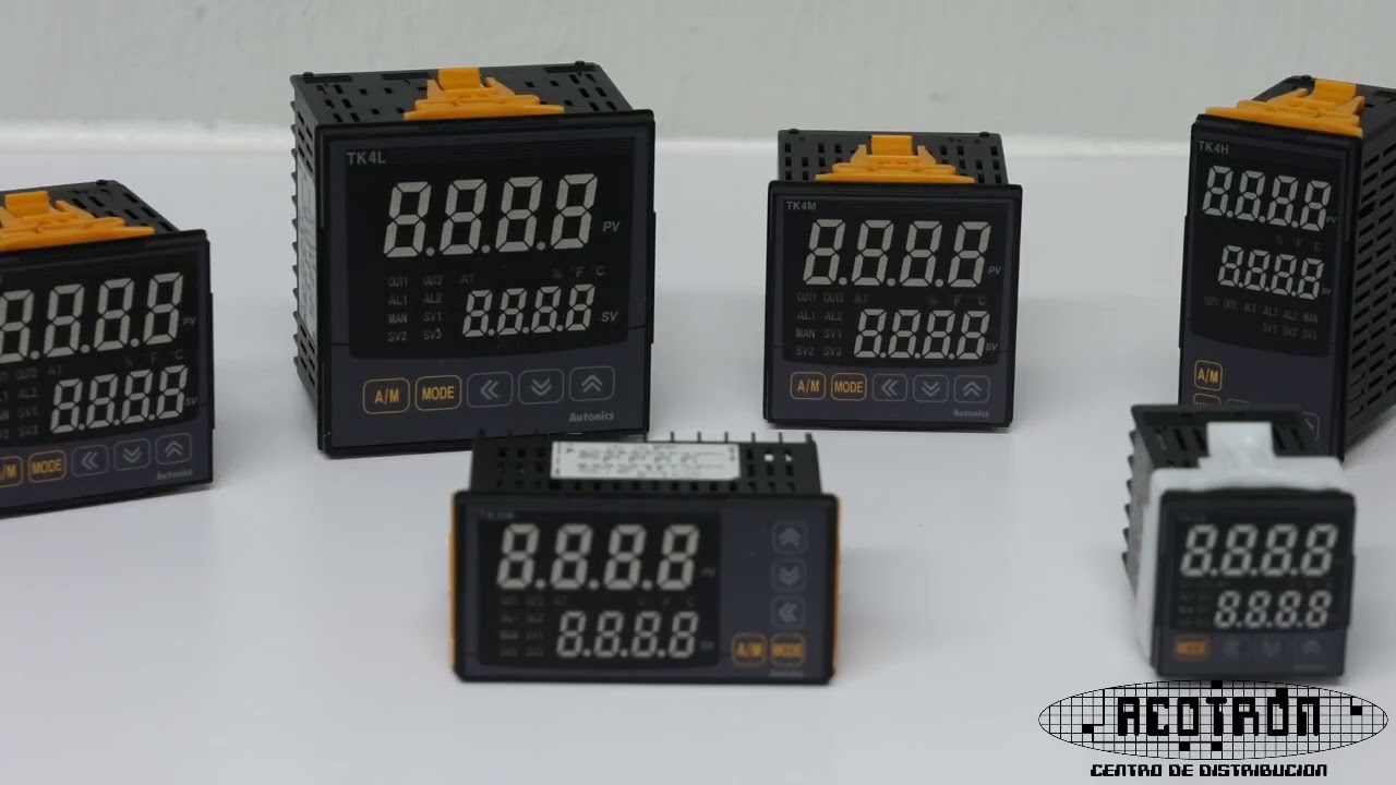 Usos de los controladores de temperatura SERIE TK marca AUTONICS