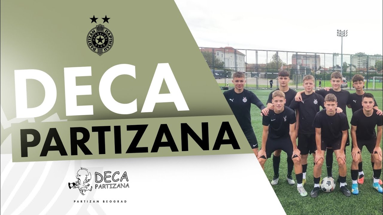 Deca Partizana: Football challenges sa mlađim kadetima