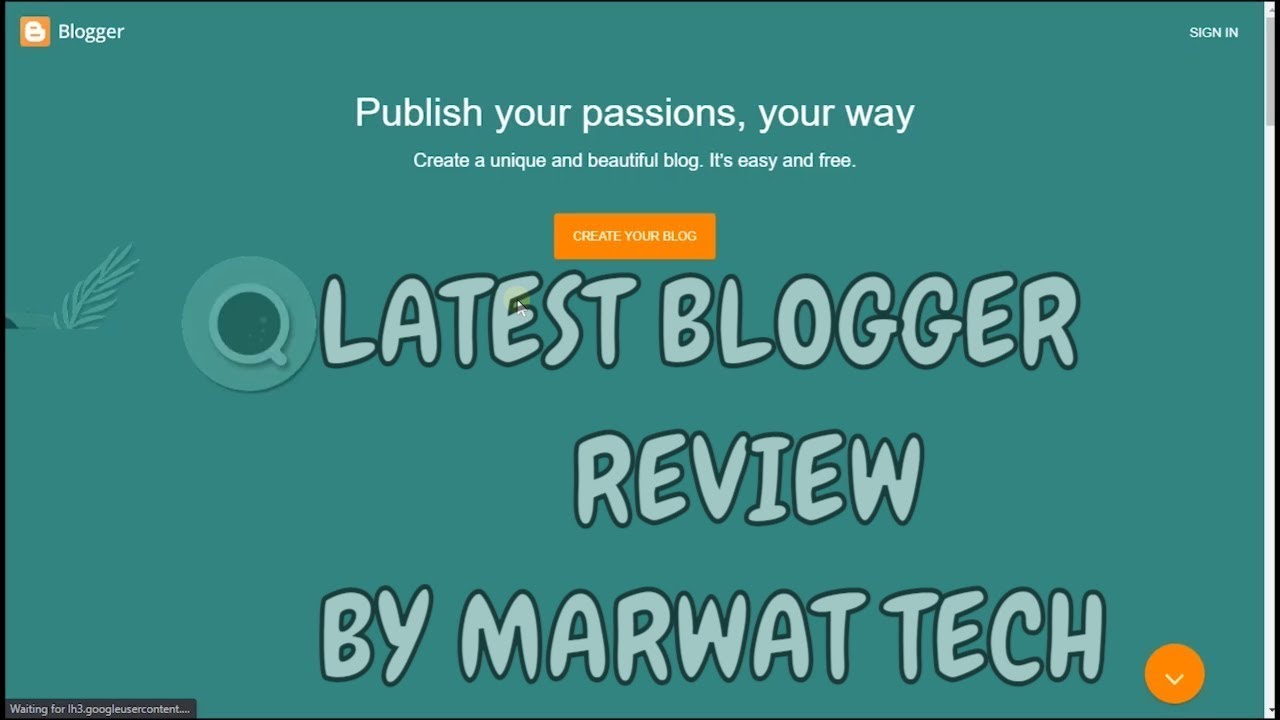 Latest Blogger.com Review