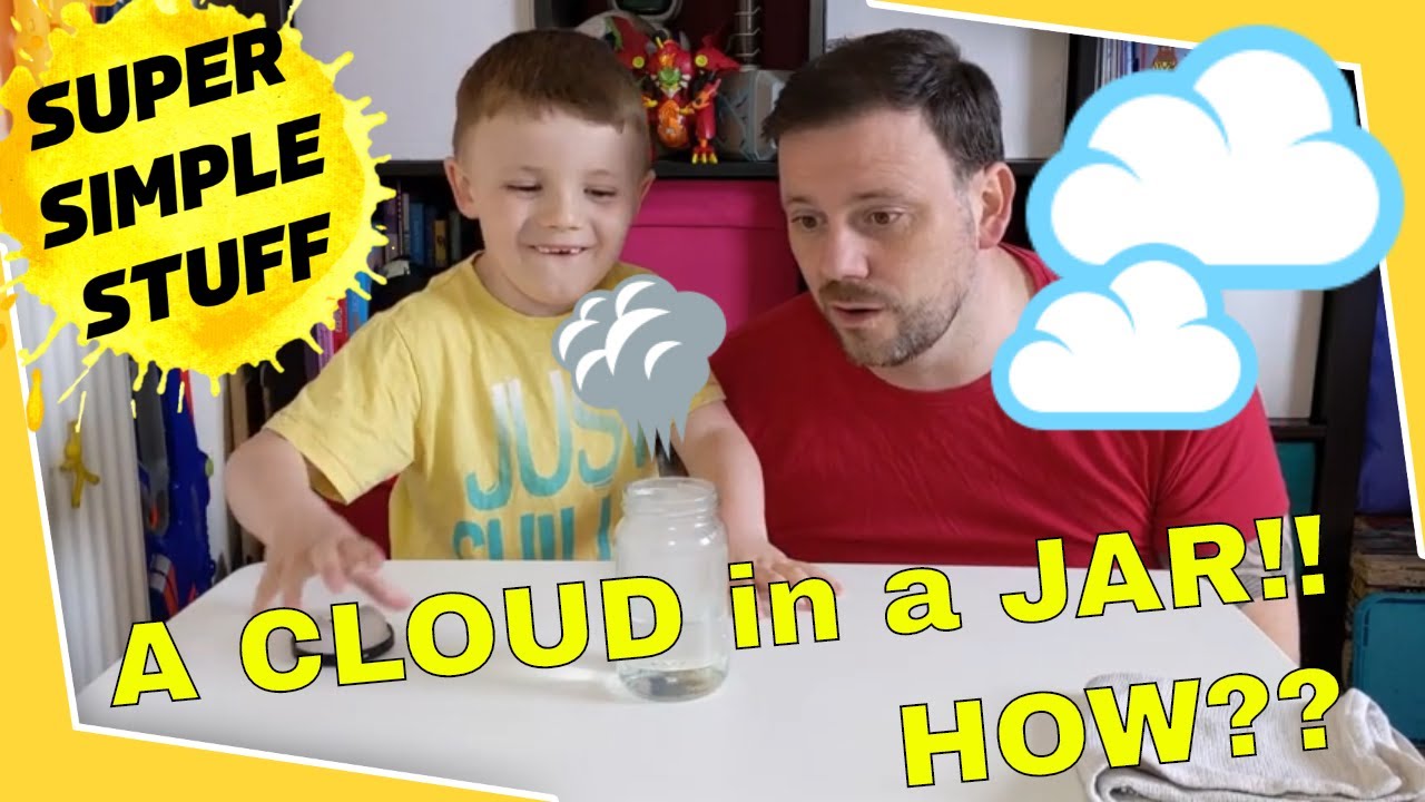 DIY Cloud in a Jar | Cool Kids Experiments!