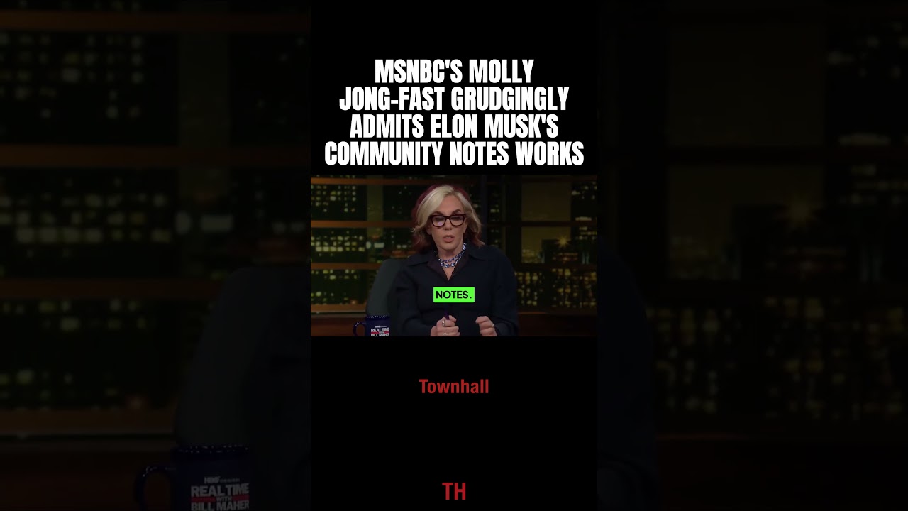 🔥 ПОЙМАНА С ПОЛИЧНЫМ: Молли Джонг-Фаст с MSNBC признала, что Community Notes Илона Маска работают...