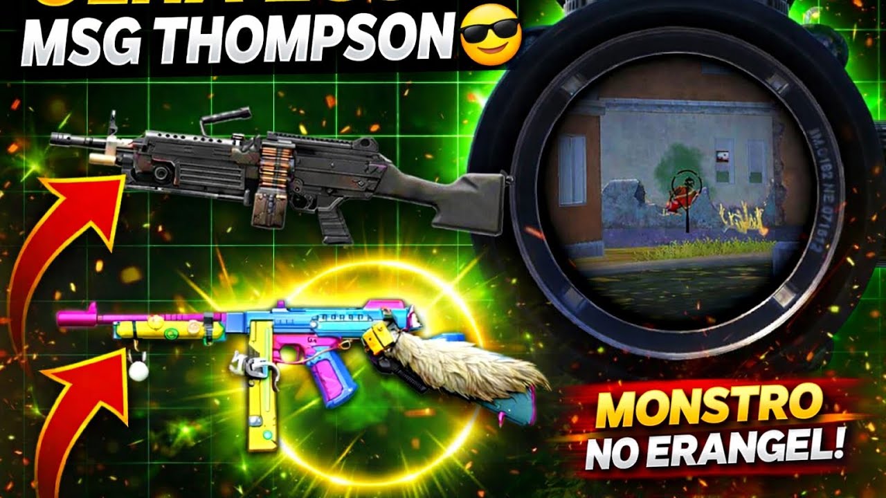 2️⃣ ESSA THOMPSON TÁ ABSURDA NO ERANGEL 😎🔥