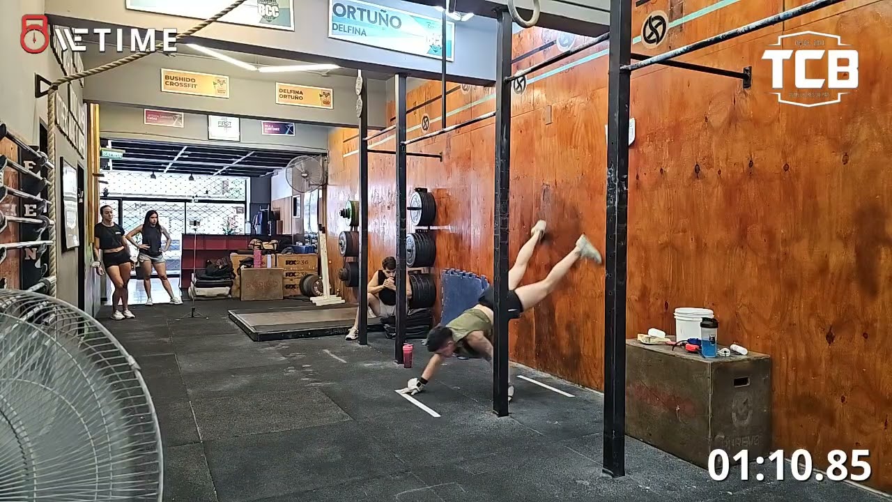 Julieta Chapi Gangemi 26.3 tcb 4all - bushido crossfit - Samurai Team