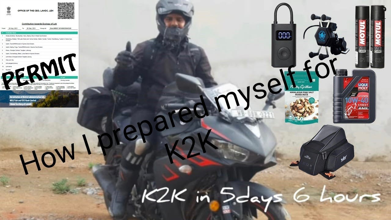 KANYAKUMARI TO KHARDUNGLA || K2K ride || how I prepared myself