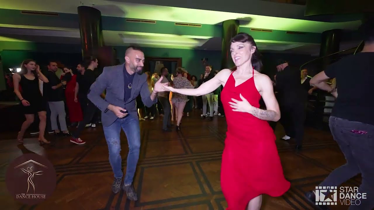 Talal Benlahsen & Marie Cazorla - social dancing @ The Dance House - Prague