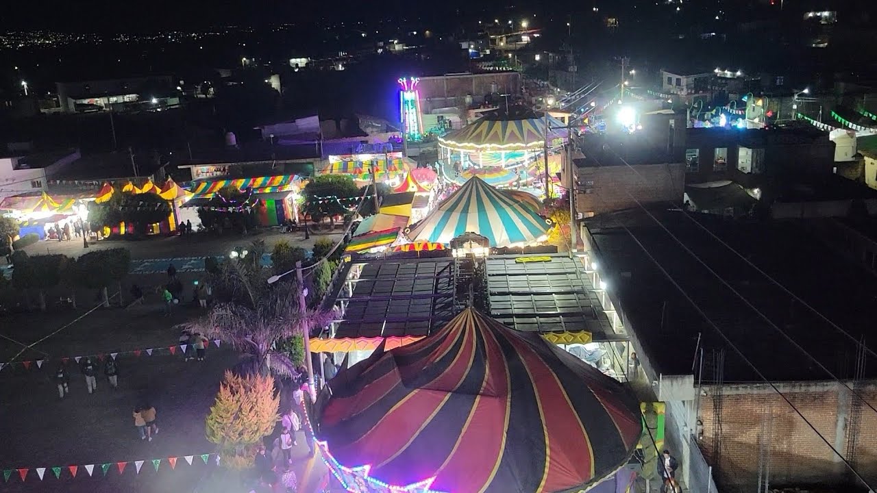 Nos fuimos a una feria de un pueblo cercano