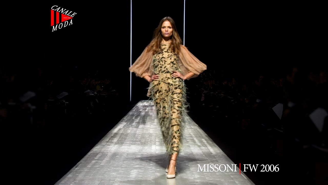 MISSONI Fall Winter 2006 Milan 4K - Canale Moda