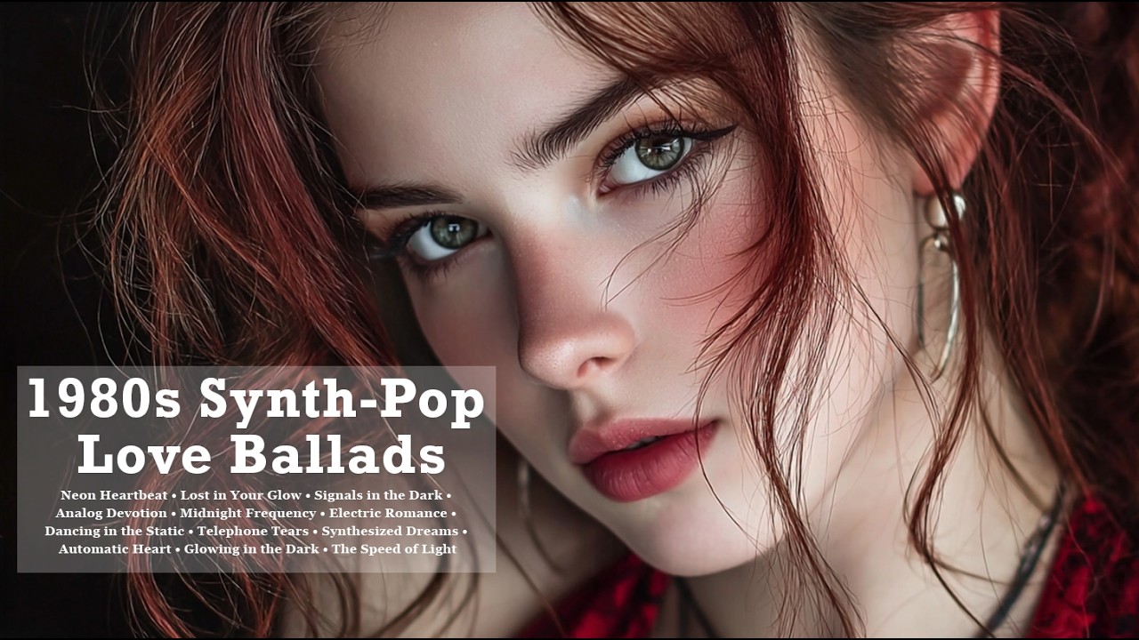 1980s Synth-Pop Love Ballads | 1980s Ballads Romance🌌