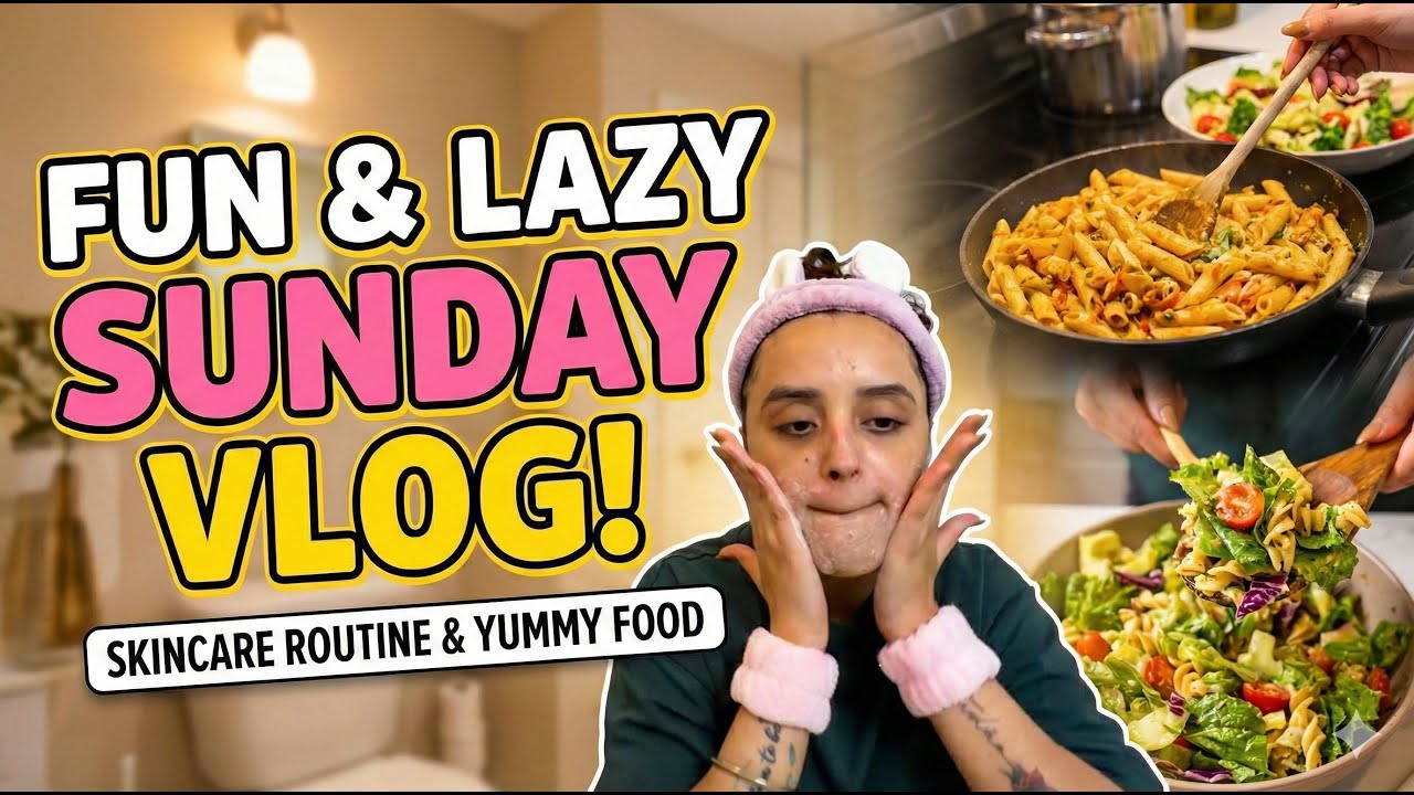 Sunday Ho Toh Aisa! 😍 Lazy Day, Tasty Food & My Skincare Routine ✨