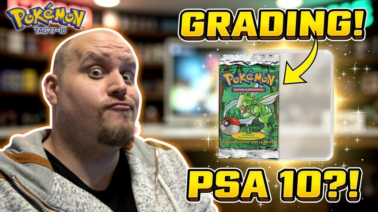 TAG 17–18: Unsere ERSTE Pokémon-Karte geht ins GRADING! 😱 | Pokémon Mod