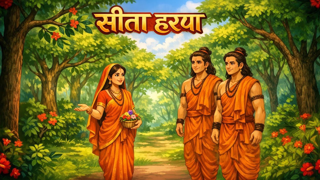 Sita Adopted by Ravan in Moral story/ सीता हरण/रामायण पूरी कहानी🙏🌹 #poojaunlimitedstory 