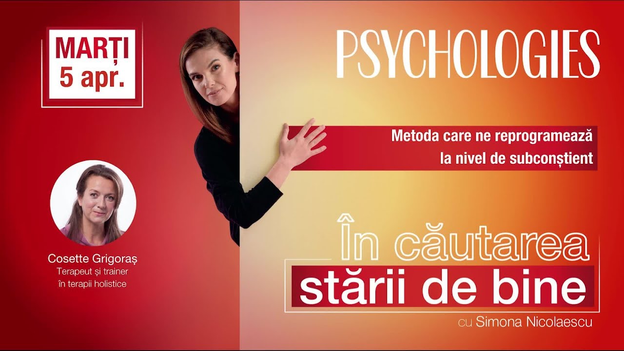 Metoda care ne programează la nivel subconștient cu Cosette Grigoraș