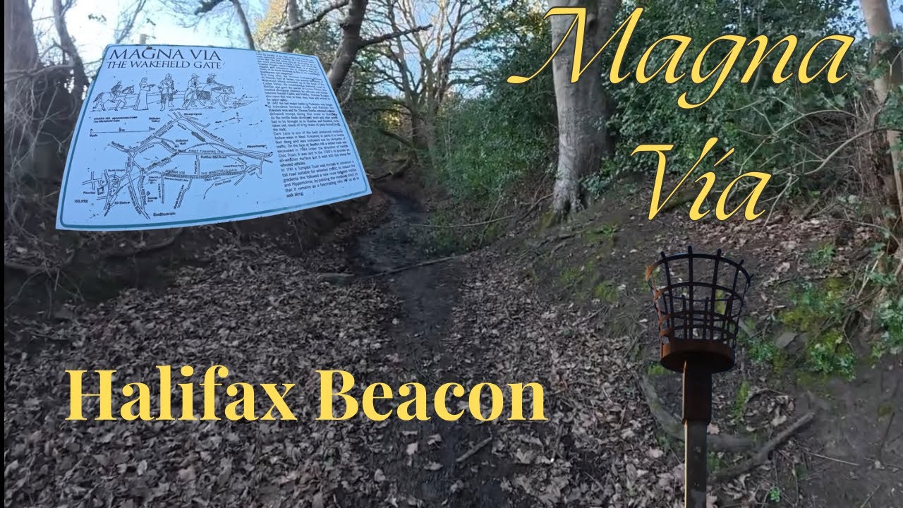 Walking the Magna Via an ancient medieval route!  And visiting the Halifax Beacon! 
