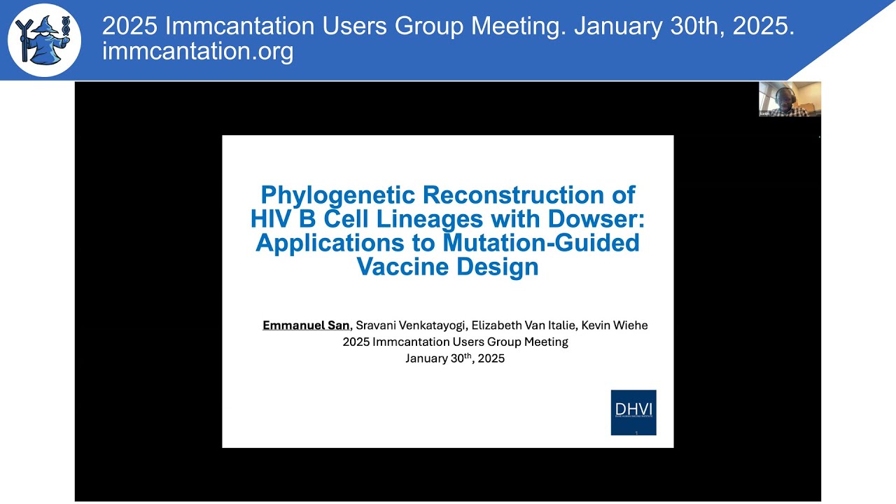 Phylogenetic Reconstruction of HIV B Cell Lineages with Dowser: Applications to Vaccine Design