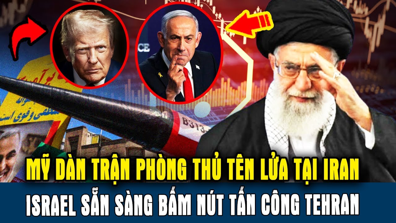 Mỹ Dàn Trận THAAD - Israel Sẵn Sàng Bấm Nút tấn công Tehran