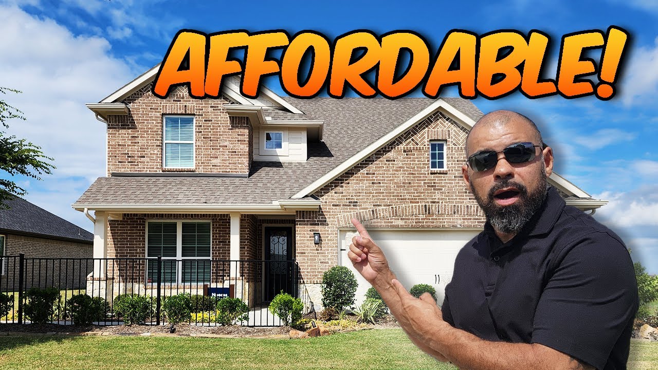 INSIDE New AFFORDABLE Fort Worth Homes In A Trendy Community!