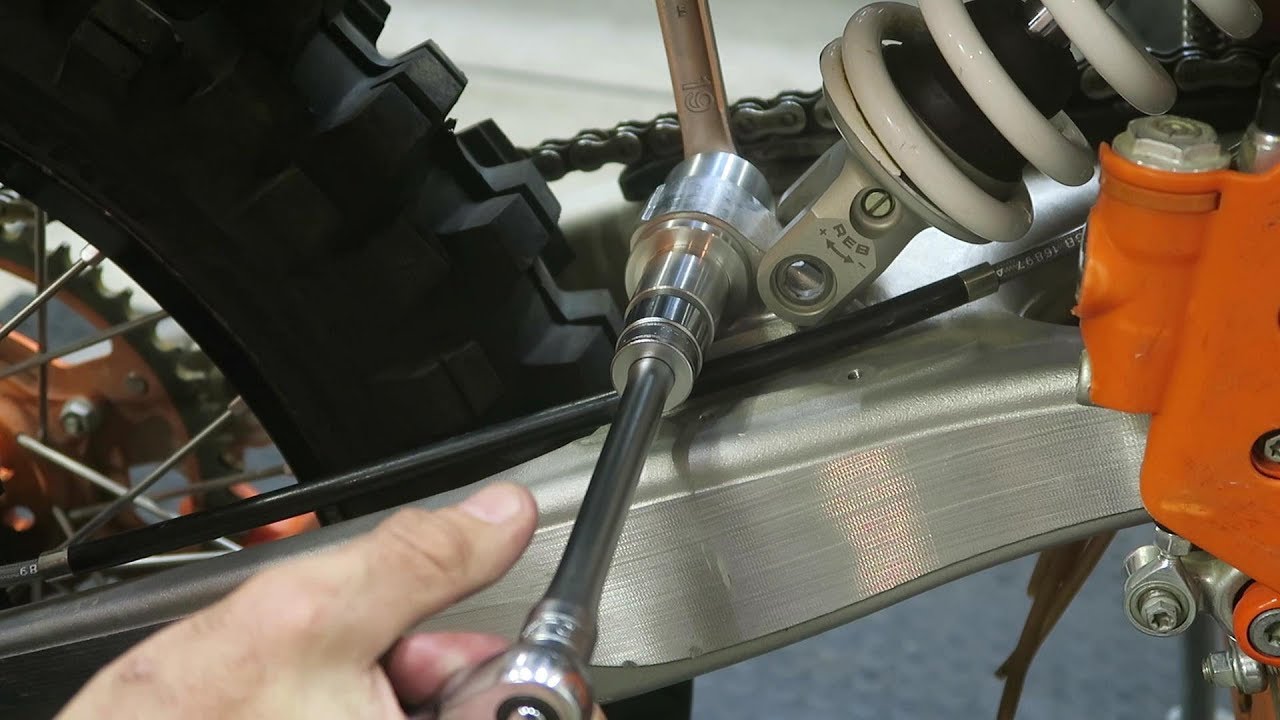 Замена подшипника шарнира KTM PDS Heim