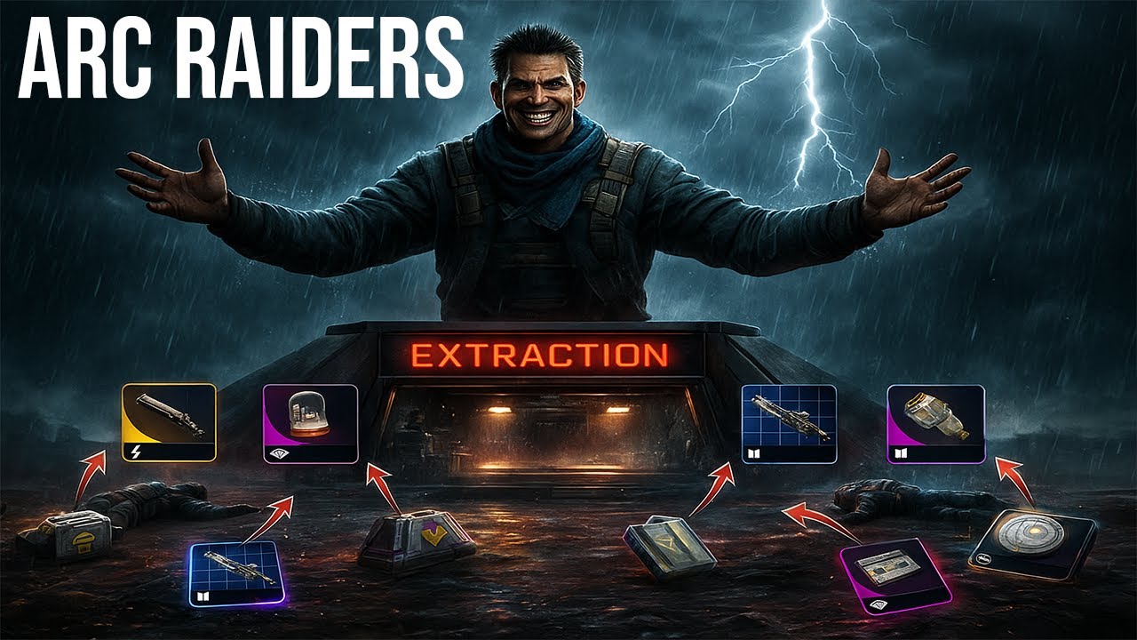 EXTRACT CAMPING EVERY SOLO (IT'S TOO EASY) - Arc Raiders