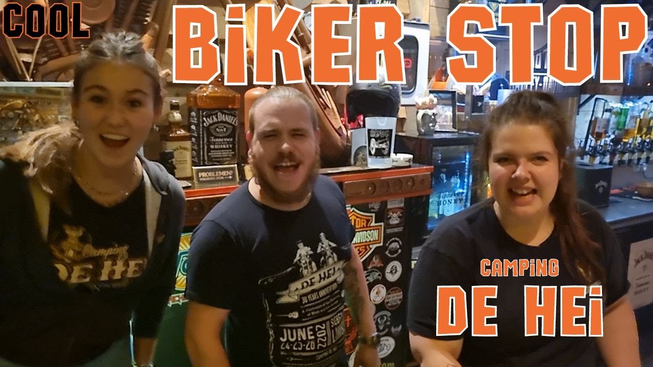 Camping DE HEI. We LOVE this cool biker stop in The Netherlands. Even in winter!