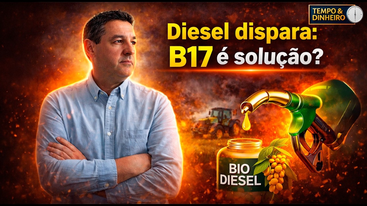 Diesel dispara com guerra e B17 surge como alternativa para reduzir custos e apoiar o produtor