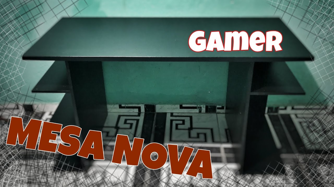 Mesa Gamer MADESA 9409 - Montagem