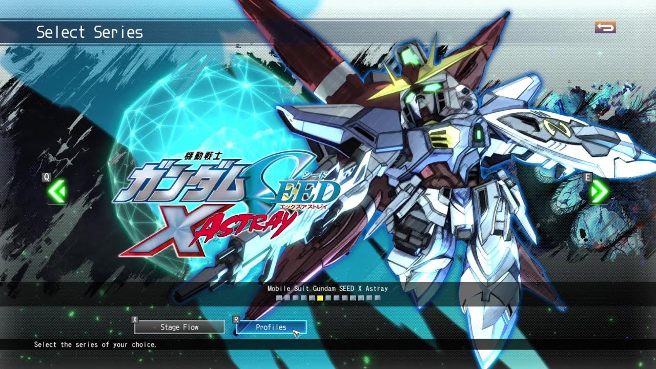 SD Gundam - G Generation Cross Rays - Gundam SEED X Astray (1 Minute Story)