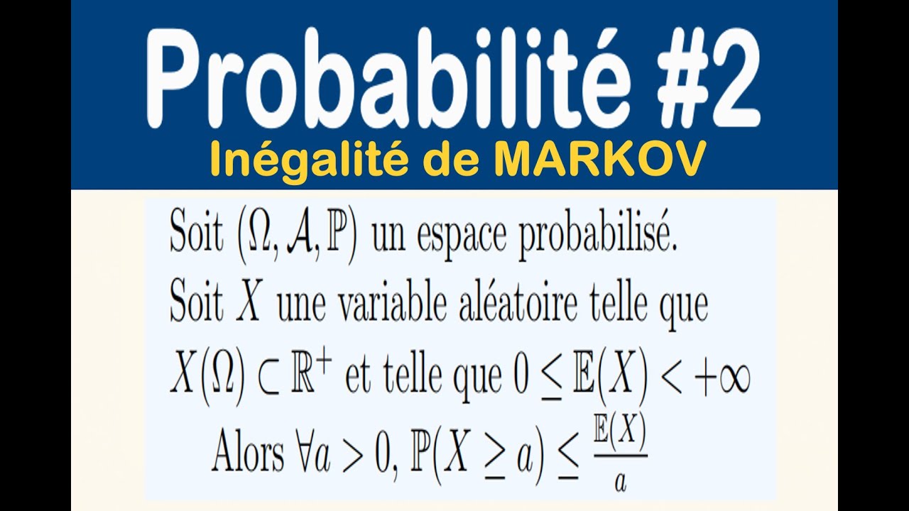 INEGALITE DE MARKOV