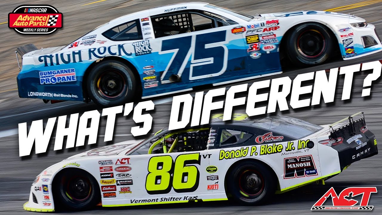 What is the difference between an ACT Tour late model & NASCAR late model stock? Race shop guest!