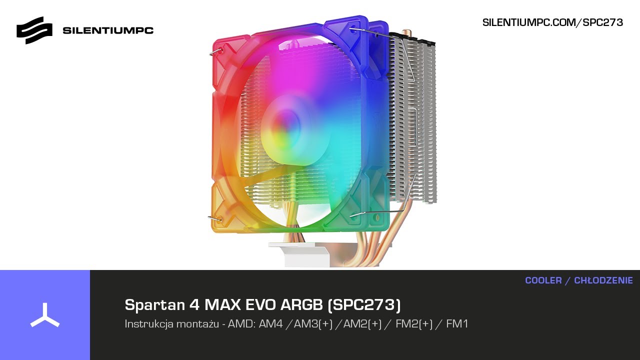 Spartan 4 MAX EVO ARGB (SPC273) - Instrukcja obsługi - AMD