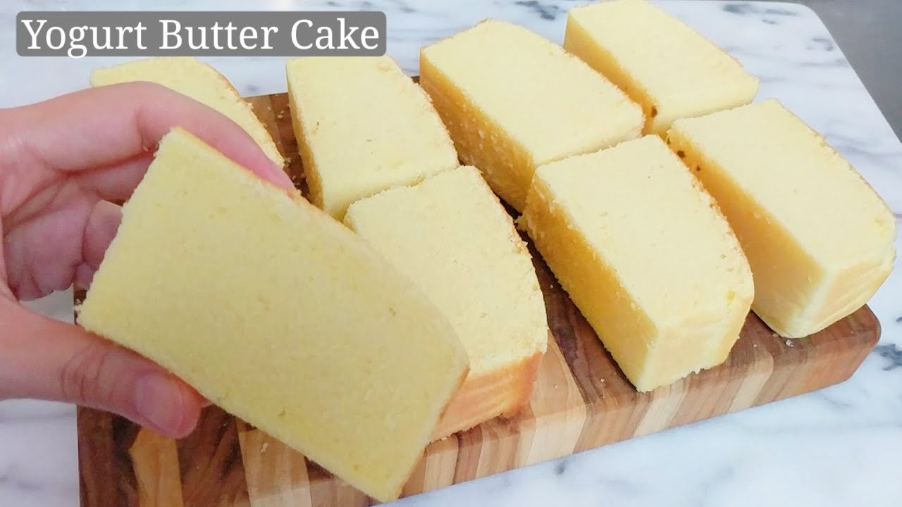 Yogurt Butter Cake / Moist and soft