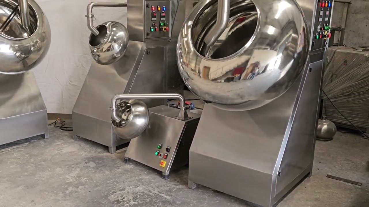 Different Types of Coating Pan Machine