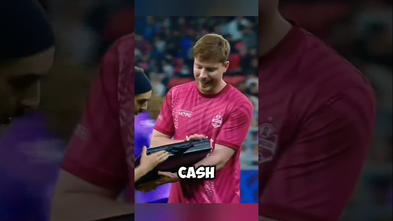 MrBeast подкупил вратаря прямо во время матча 😳💼💲