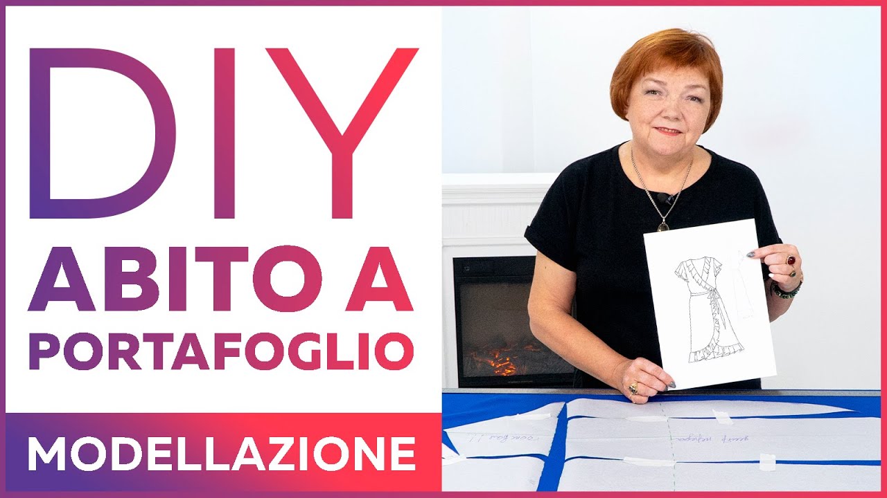 Vestito a portafoglio con volant. Modellazione e trasformazione base corpino. Parte 1