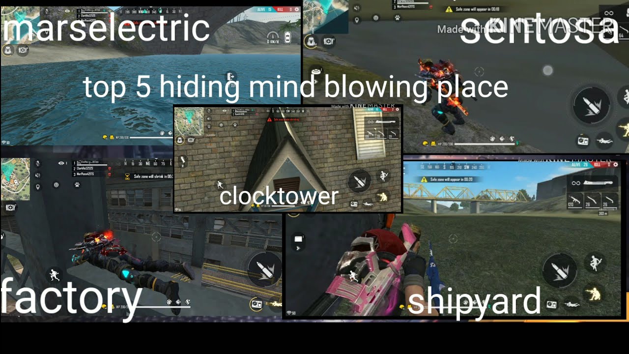 5 top hiding place 99% not coming enemies rank puss best ides