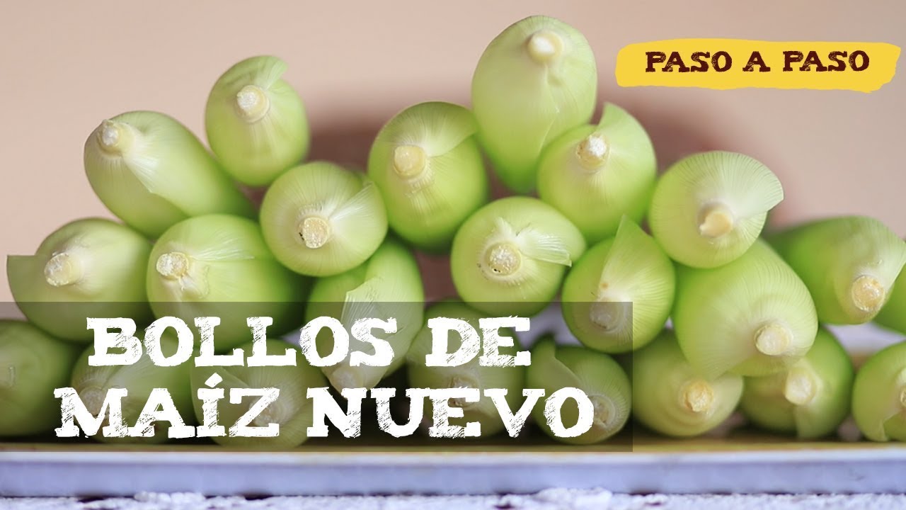 Cómo se hacen los bollos de maíz nuevo panameños, paso a paso