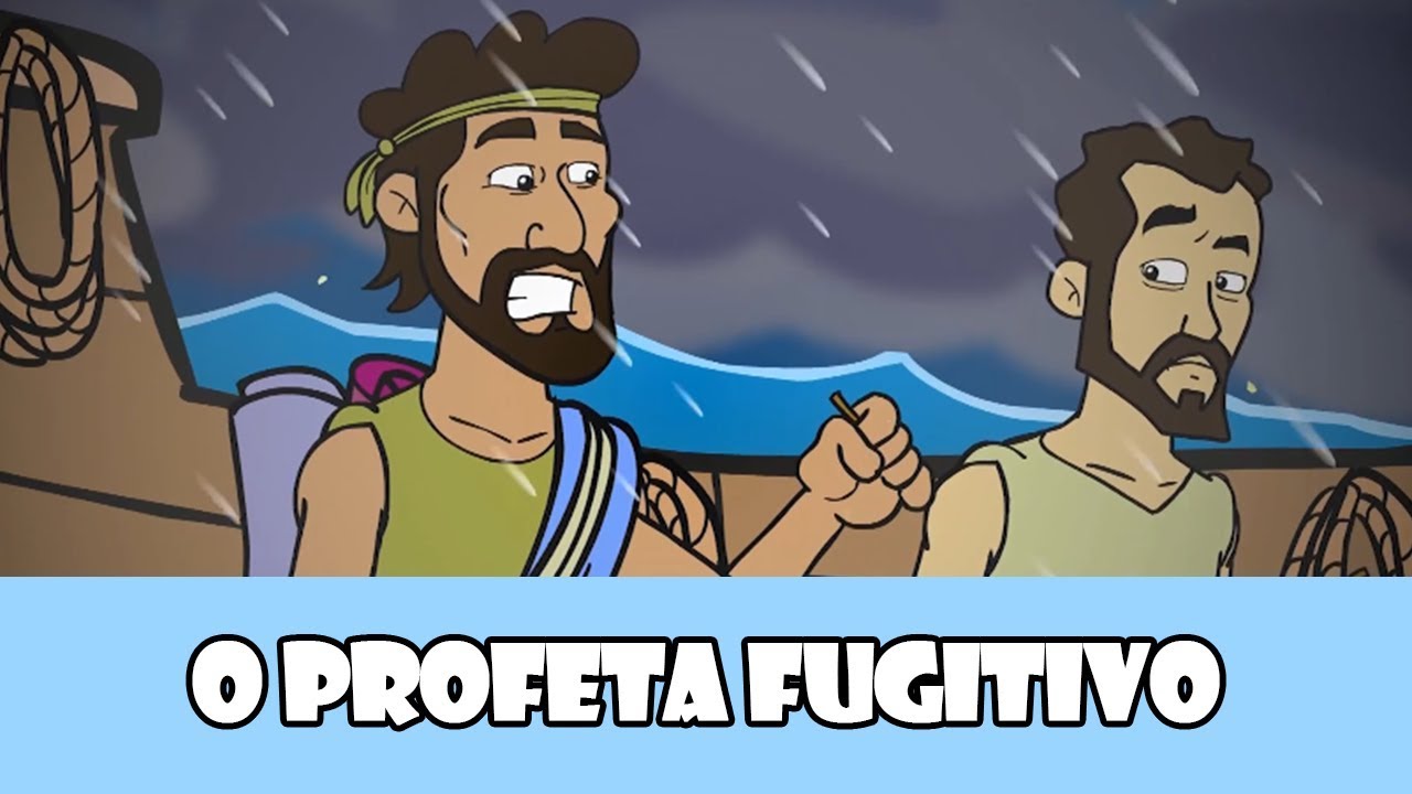 DESENHOS BÍBLICOS - JONAS, O PROFETA FUGITIVO