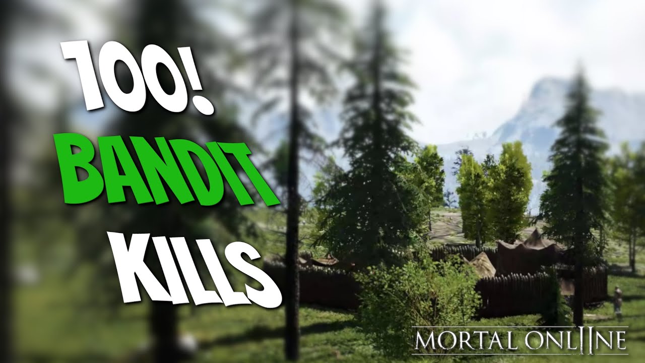 Loot From 100 Bandits - Mortal Online 2