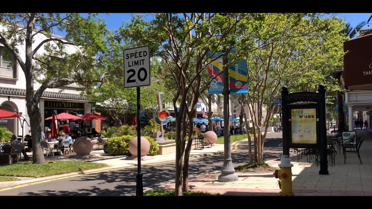 Downtown Clearwater Florida Walking Tour