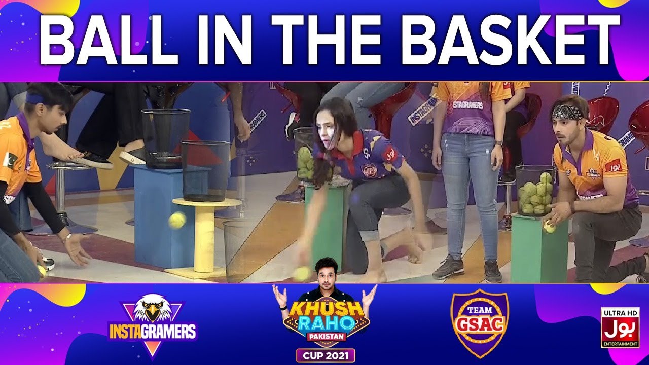 Ball In The Basket | Khush Raho Pakistan 2021 | Instagramer Vs GSAC | Faysal Quraishi Show