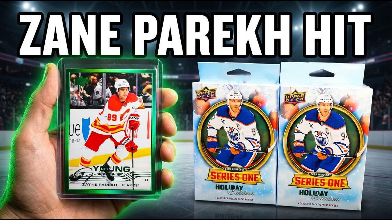 🔥 25-26 Upper Deck Series 1 Holiday Edition! Green Young Guns & Dazzlers PULL! 🔥