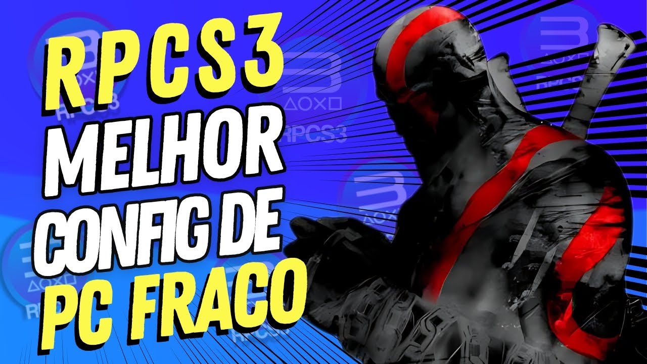 RPCS3 2024! Configuração Completa para Pc´s Fracos - O MELHOR EMULADOR DE PS3