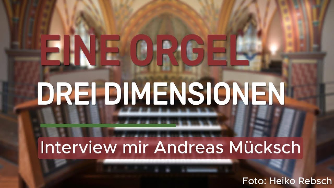 KMD Andreas Mücksch spricht über die neue Orgel in der Pauluskirche in Halle