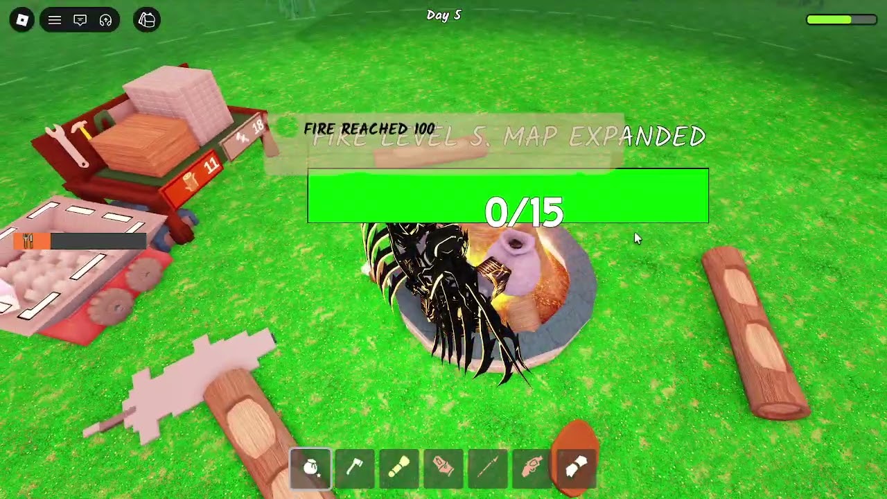 me and Lyrik played 99 nights in the forest!