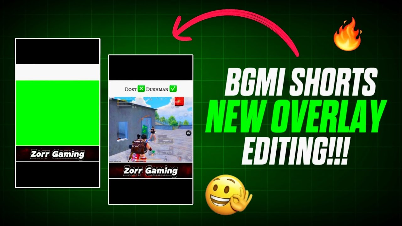 Make NEW Viral BGMI Shorts Overlay 🔥 | Easy Method