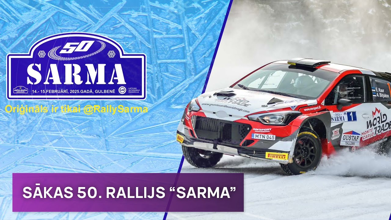 Rallijs Sarma jau 50. reizi | Sporta Studija
