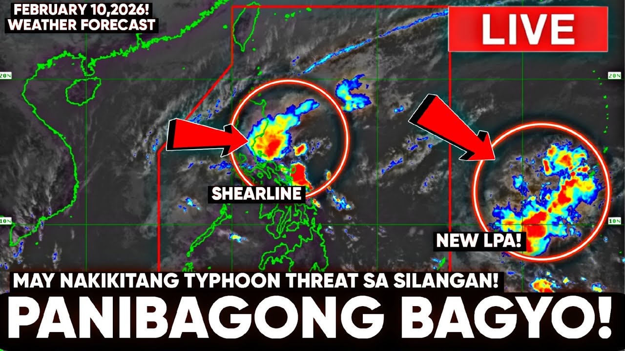 FEBRUARY 10,2026! DIREKSYON NG SUSUNOD NA BAGYO! Dalawang LPA NAKIKITA NEXT WEEK!