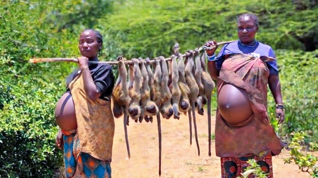 The Hadzabe Tribe Channel | How Indigenous Tribes Hunt and Cook in the Wild
