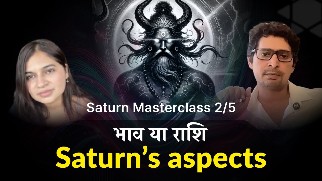 Saturn's Aspect | Bhava vs rashi  #vrastro #rajeevkumar #astrology @YashviBagga