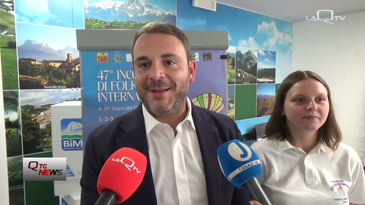 Penna Sant'Andrea (TE). Il 47esimo incontro del folklore internazionale